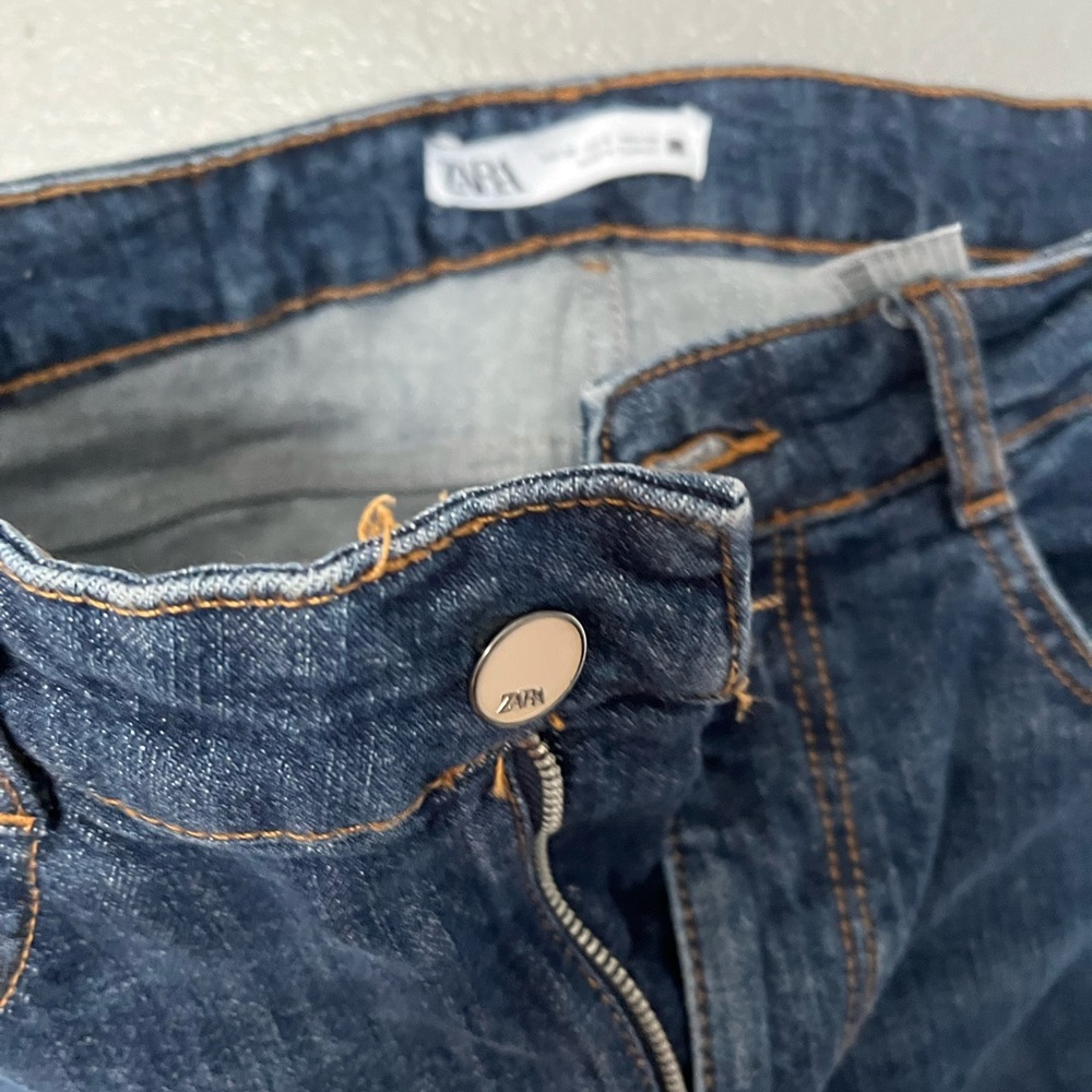 Zara flared cropped jeans - Picture 2 of 3